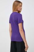 Бавовняна футболка Boss Orange BOSS ORANGE колір фіолетовий (3494699)