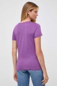 Бавовняна футболка Boss Orange BOSS ORANGE колір фіолетовий (3490968)