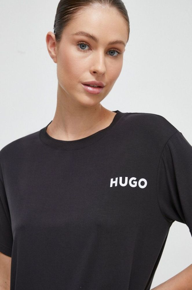 Футболка лаунж HUGO колір чорний (3508486) фото 3