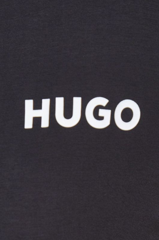 Футболка лаунж HUGO UNITE_T-SHIRT колір чорний фото 4