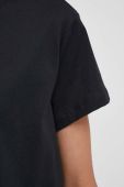 Бавовняна футболка Sisley колір чорний (3447764)
