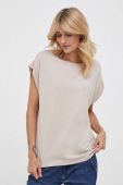 Футболка Sisley жіноча колір бежевий (3447781)