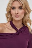 Блузка Sisley жіноча колір фіолетовий однотонна (3451787)