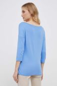 Лонгслів Sisley жіночий колір блакитний
