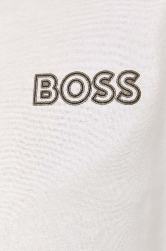 Бавовняна футболка BOSS x Alica Schmidt колір бежевий фото 5
