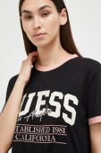 Футболка Guess жіночий колір чорний (3497993)