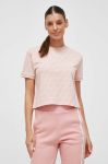 Футболка Guess жіночий колір рожевий (3586427)