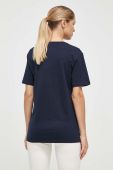Бавовняна футболка Guess жіночий колір синій
