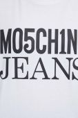 Бавовняна футболка Moschino Jeans колір білий (3493863)