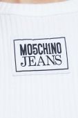 Топ Moschino Jeans жіночий колір білий (3493881)