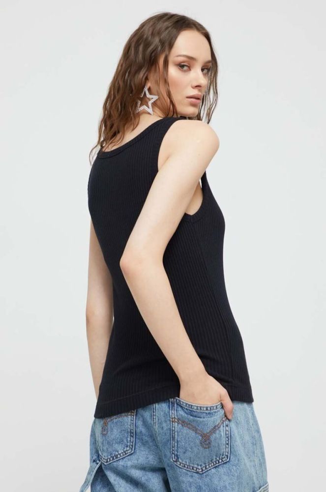 Топ Moschino Jeans жіночий колір чорний (3493895) фото 3