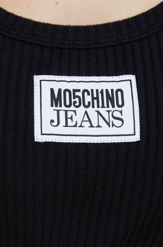Топ Moschino Jeans жіночий колір чорний (3493895) фото 6