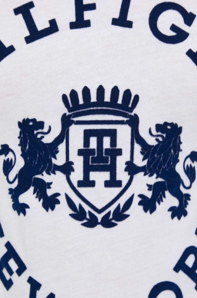 Бавовняна футболка Tommy Hilfiger колір білий (3459801) фото 5