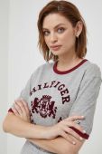 Бавовняна футболка Tommy Hilfiger колір сірий (3459789)