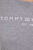 Бавовняна футболка Tommy Hilfiger жіночий колір сірий (3619257)