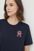 Бавовняна футболка Tommy Hilfiger колір синій (3529698)