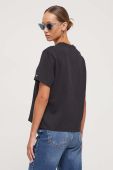 Бавовняна футболка Tommy Jeans колір чорний (3578629)
