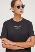 Бавовняна футболка Tommy Jeans колір чорний (3578629)
