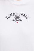 Бавовняна футболка Tommy Jeans колір білий (3593940)