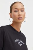 Бавовняна футболка Tommy Jeans колір чорний (3593945)