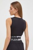 Топ PLEIN SPORT жіночий колір чорний