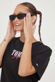 Бавовняна футболка Tommy Jeans колір чорний (3513039)