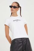 Футболка Tommy Jeans жіночий колір білий (3513057)