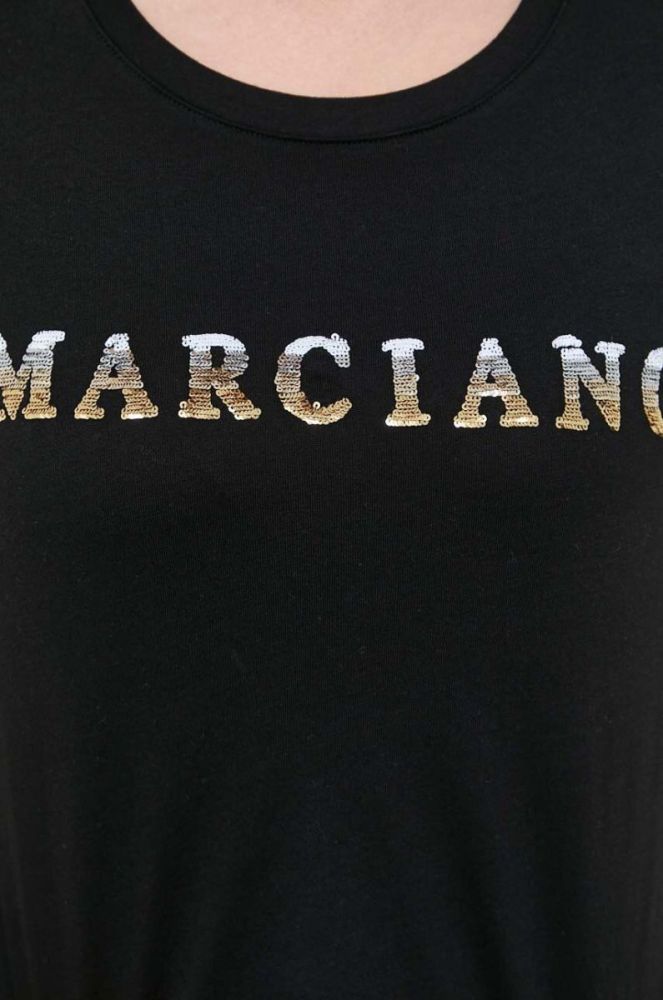Футболка Marciano Guess жіночий колір чорний (3501783) фото 5