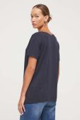 Футболка Superdry жіночий колір синій (3583320)