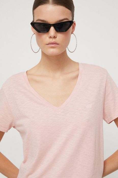 Футболка Superdry жіночий колір рожевий (3576137)