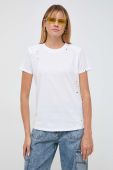 Бавовняна футболка Twinset колір білий (3593960)