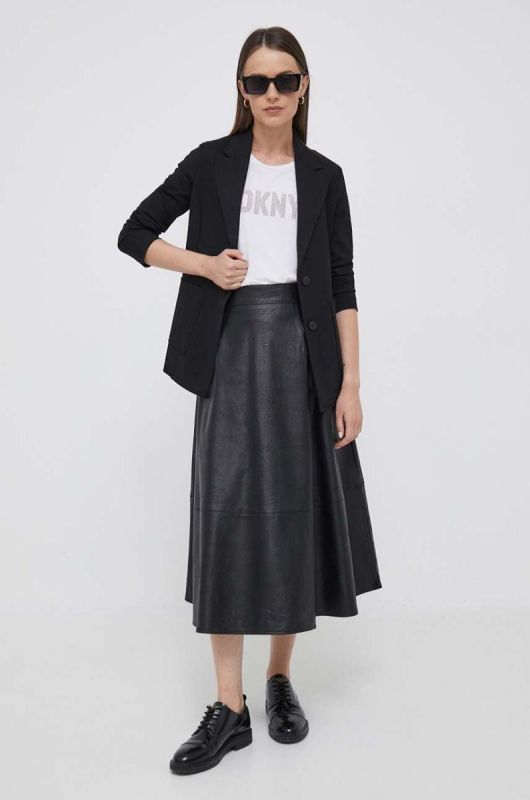 Футболка Dkny жіночий колір білий (3468139) фото 2