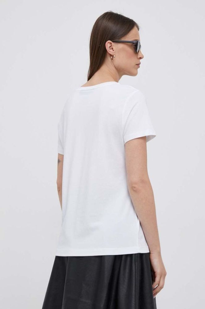Футболка Dkny жіночий колір білий (3468139) фото 3