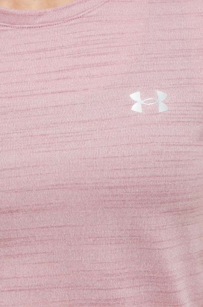 Тренувальна футболка Under Armour Tech колір рожевий (3649357) фото 5