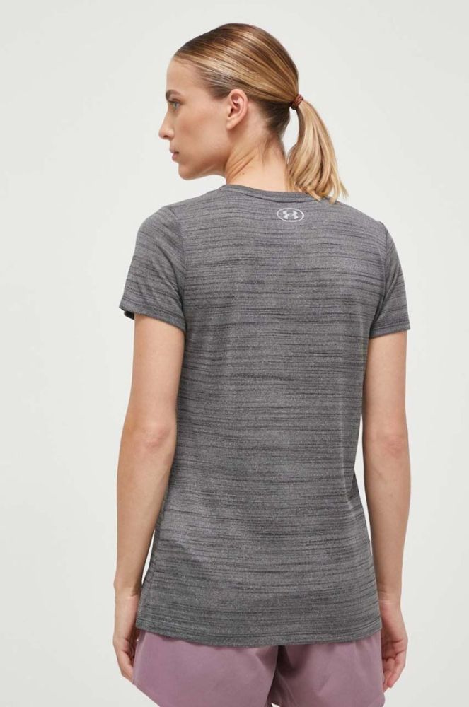 Тренувальна футболка Under Armour Tech колір сірий фото 3