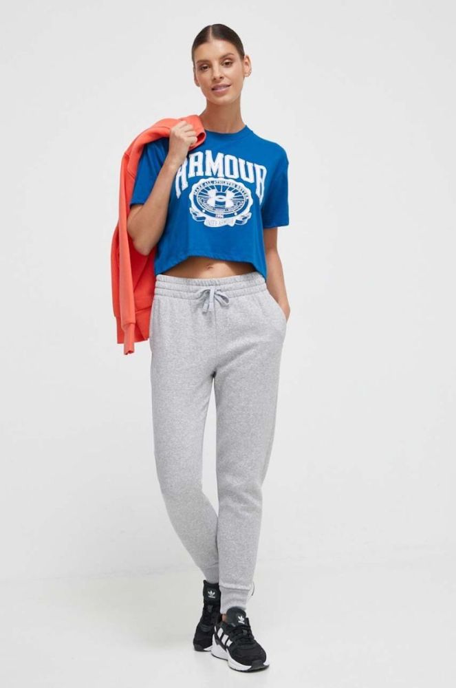 Футболка Under Armour жіночий колір блакитний (3603523) фото 2