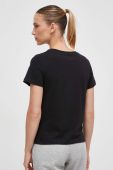 Бавовняна футболка Reebok колір чорний (3542894)