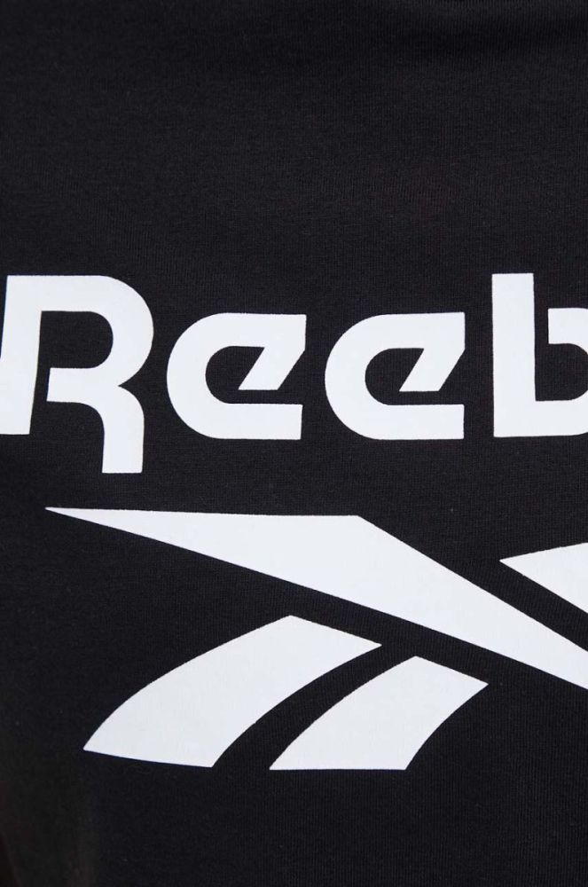 Футболка Reebok Reebok Identity жіноча колір чорний фото 5