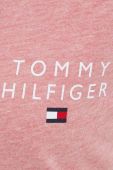 Бавовняна футболка lounge Tommy Hilfiger колір рожевий