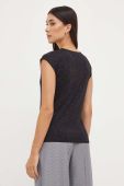 Футболка Morgan жіноча колір чорний (3435288)