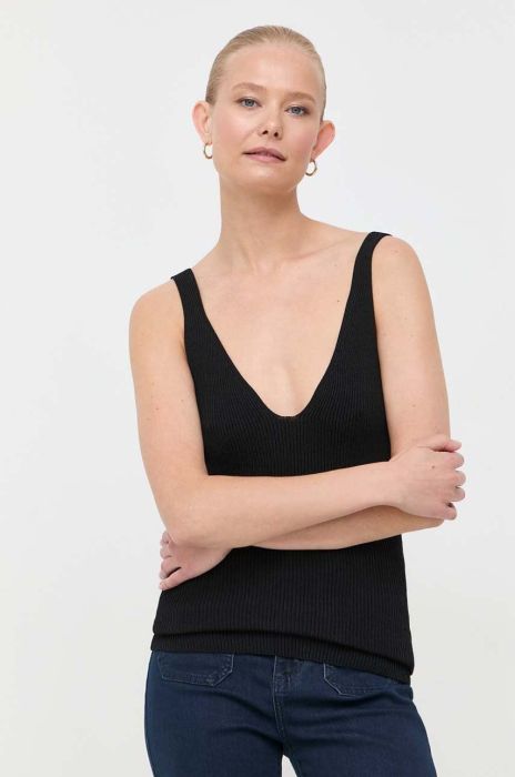 Топ Morgan жіночий колір чорний (3432767)