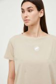 Футболка Mammut Seon жіноча колір бежевий
