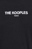 Бавовняна футболка The Kooples колір чорний (3572715)