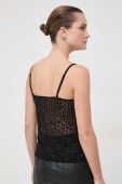 Топ Morgan жіночий колір чорний (3676859)