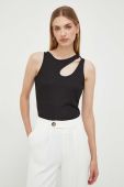 Топ Morgan жіночий колір чорний (3676863)