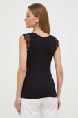 Топ Morgan жіночий колір чорний (3687183)