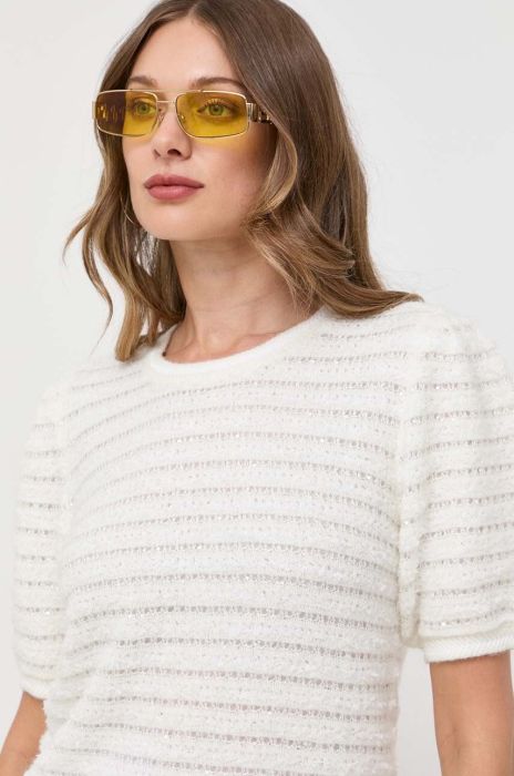 Светр з домішкою вовни Miss Sixty жіночий колір бежевий легкий (3560478)