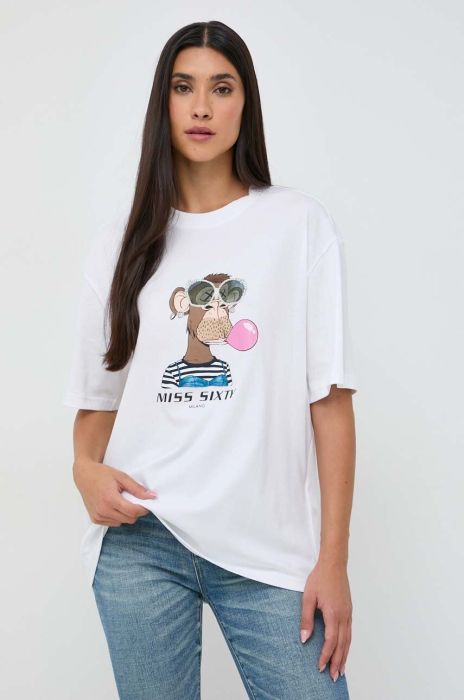 Футболка Miss Sixty жіночий колір білий (3626457)