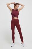 Топ для тренувань Casall Soft Texture колір бордовий