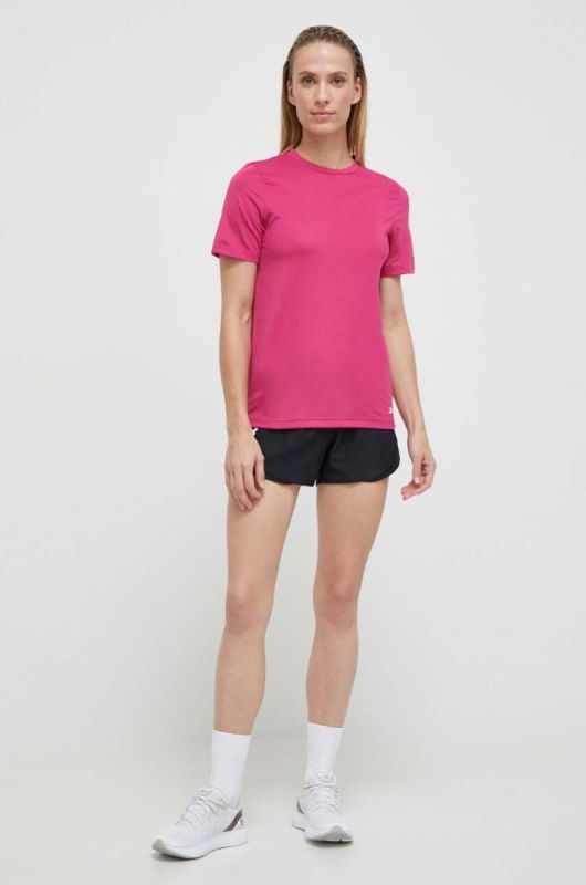 Футболка для тренувань Reebok Workout Ready колір рожевий фото 2